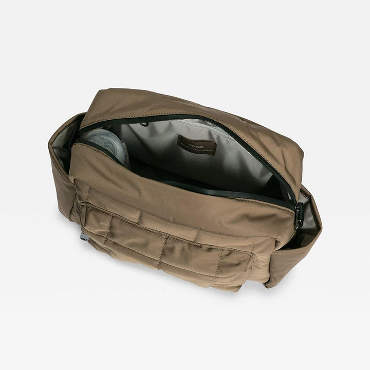 Finnson Freya Eco Oversized Stroller Organiser - Mocha-Stroller Organisers- | Natural Baby Shower