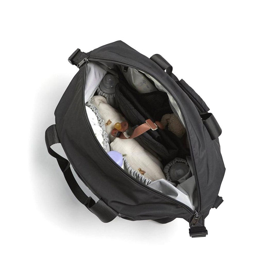 Finnson Ida Eco Holdall/ Hospital Bag With Changing Mat Black