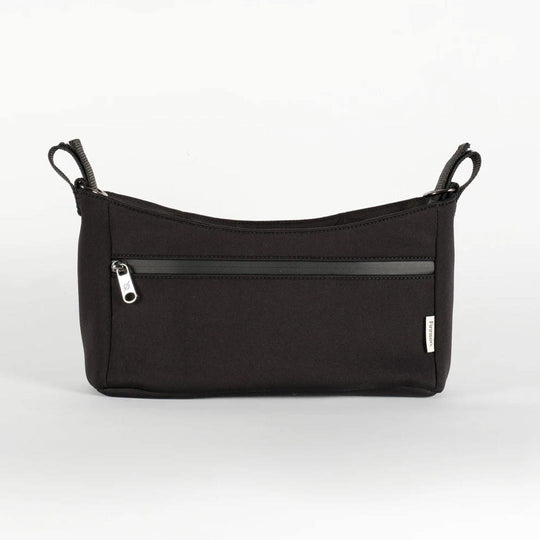 Finnson Odin Eco Stroller Organiser with Built in Stroller Clips - Black-Stroller Organisers-Black- | Natural Baby Shower