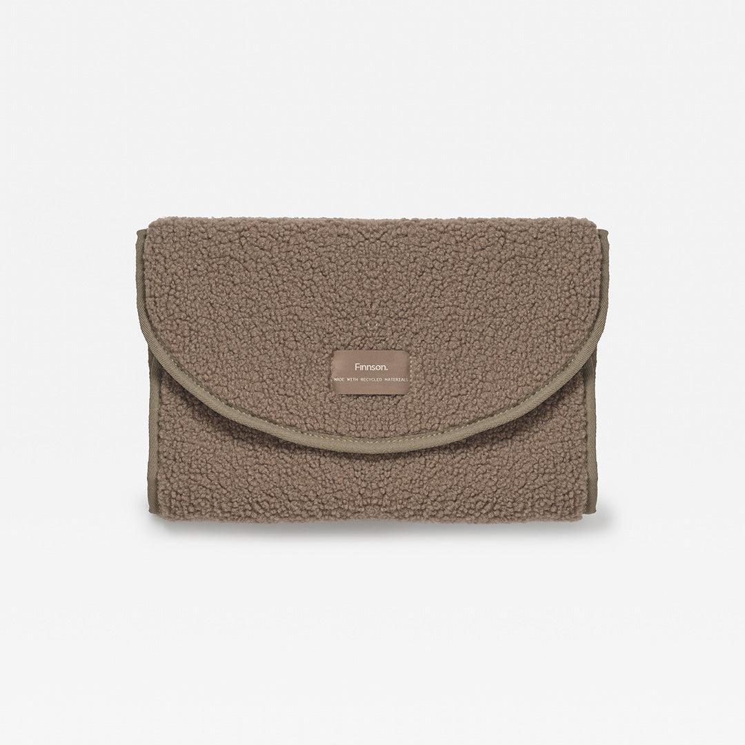 Finnson Oslo Eco Travel Changing Mat - Mocha Borg-Changing Mats- | Natural Baby Shower