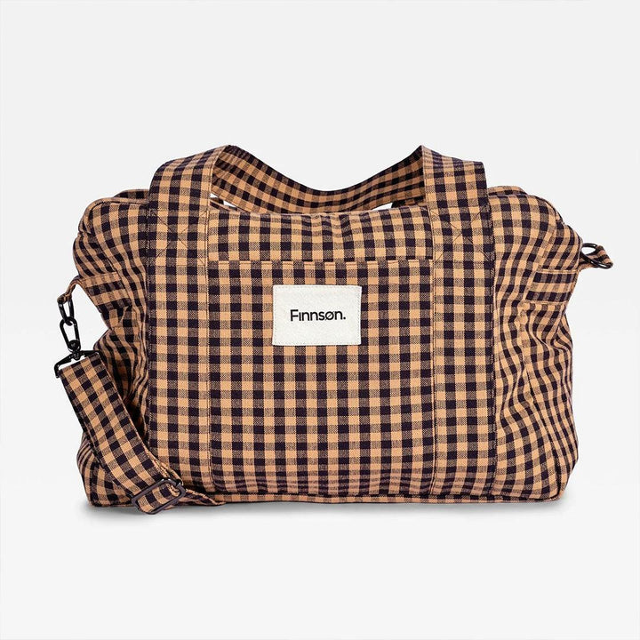 Finnson Sanna Changing Bag - Gingham Check-Changing Bags-Gingham Check-One Size | Natural Baby Shower