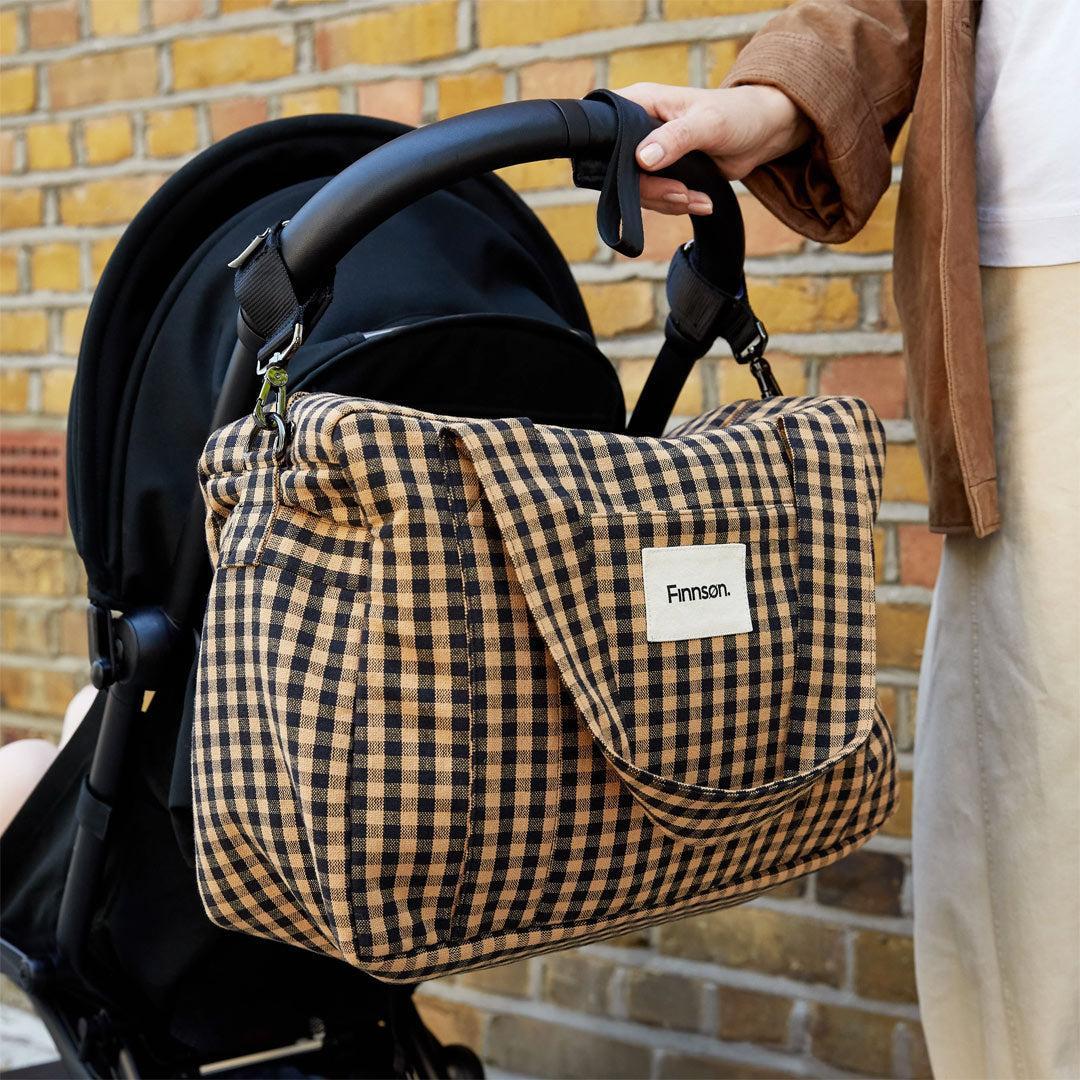 Finnson Sanna Changing Bag - Gingham Check-Changing Bags-Gingham Check-One Size | Natural Baby Shower