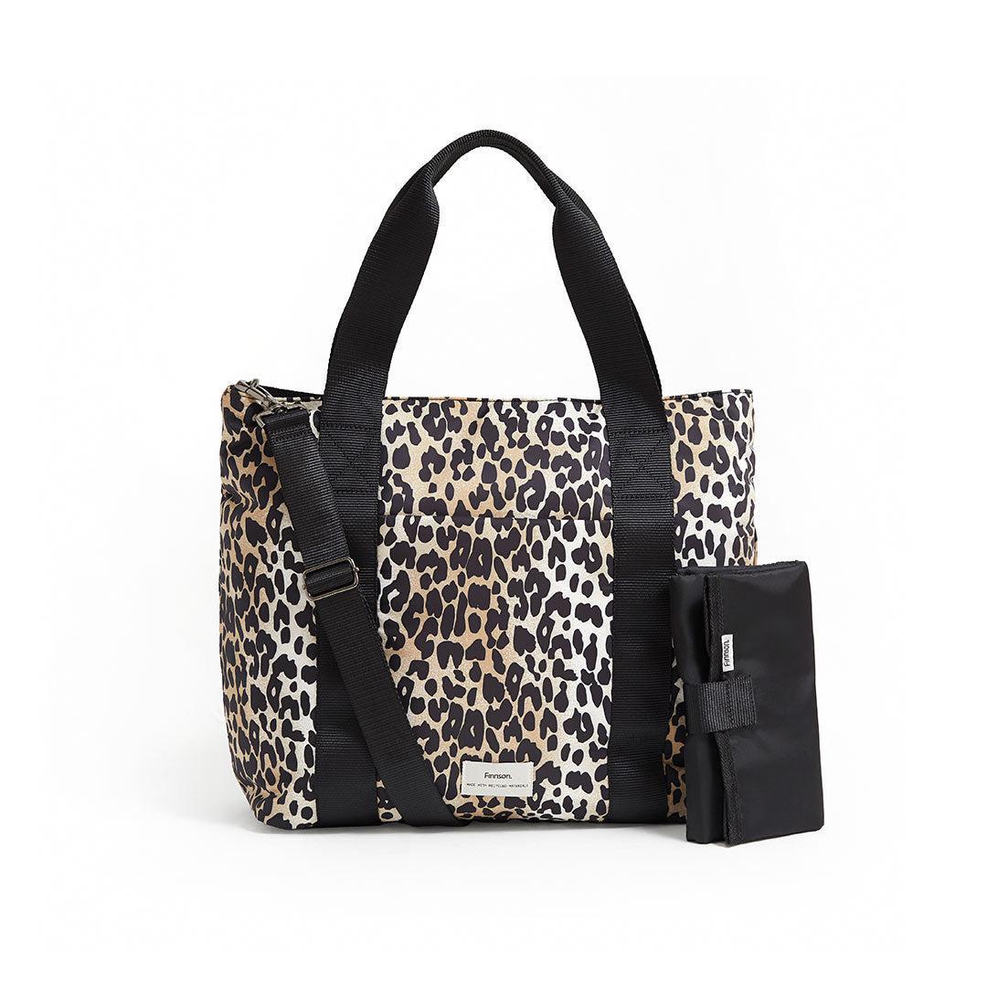 Finnson Selby Eco Changing Bag with Changing Mat Leopard