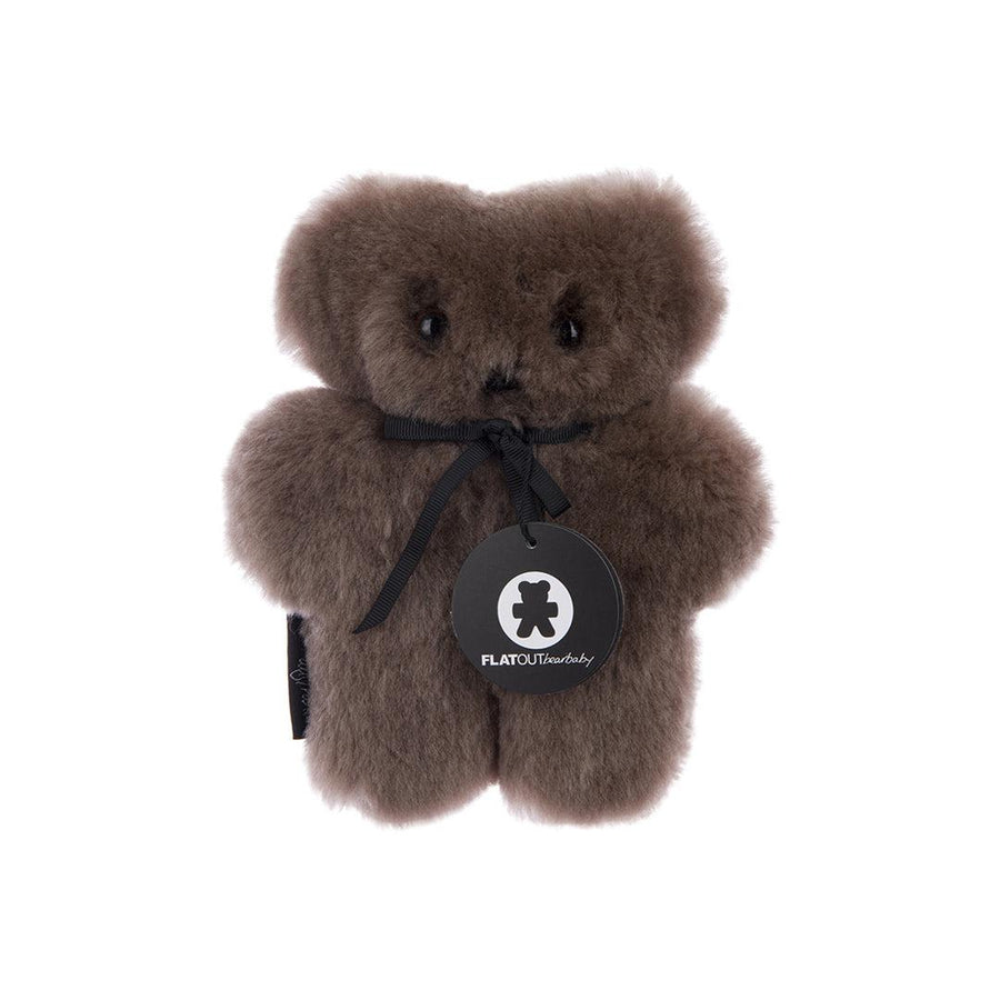 FLATOUTbear Baby - Chocolate-Soft Toys-Chocolate- | Natural Baby Shower