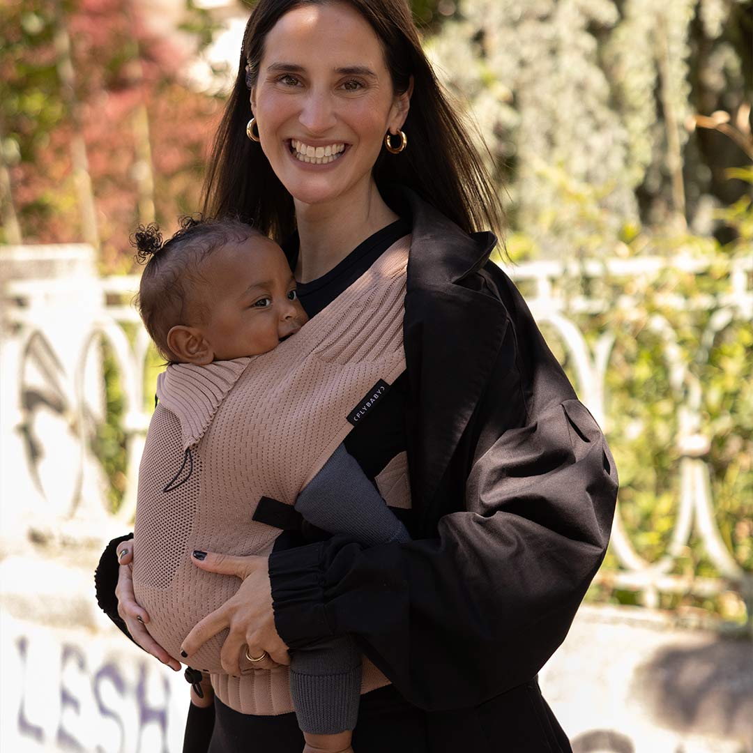 Flybaby Baby Carrier - Cinnamon-Baby Carriers-Cinnamon- | Natural Baby Shower