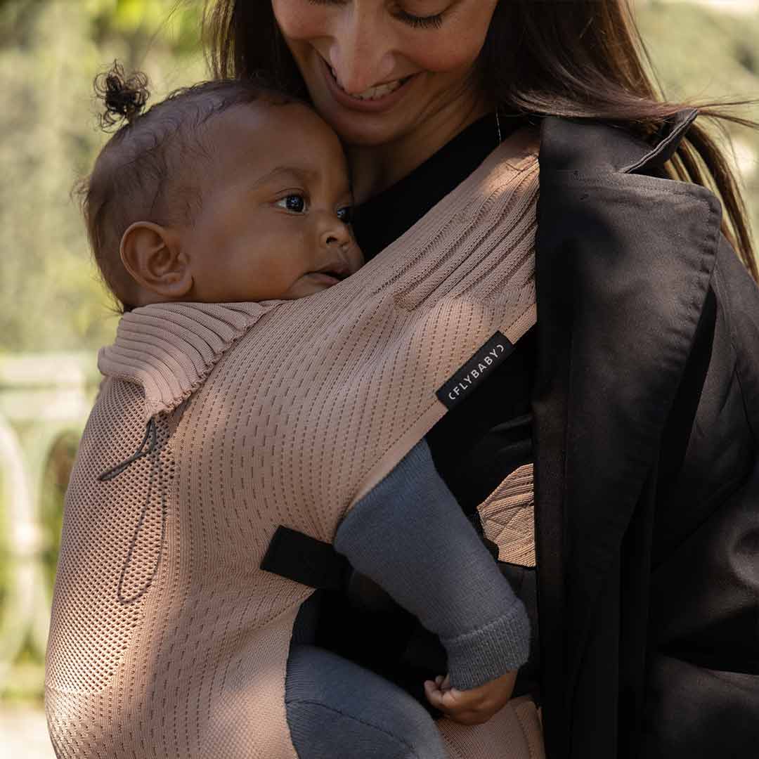 Flybaby Baby Carrier - Cinnamon-Baby Carriers-Cinnamon- | Natural Baby Shower