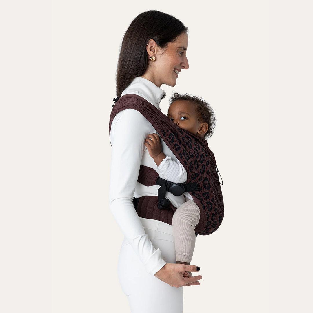 Flybaby Baby Carrier - Dark Leo-Baby Carriers-Dark Leo- | Natural Baby Shower