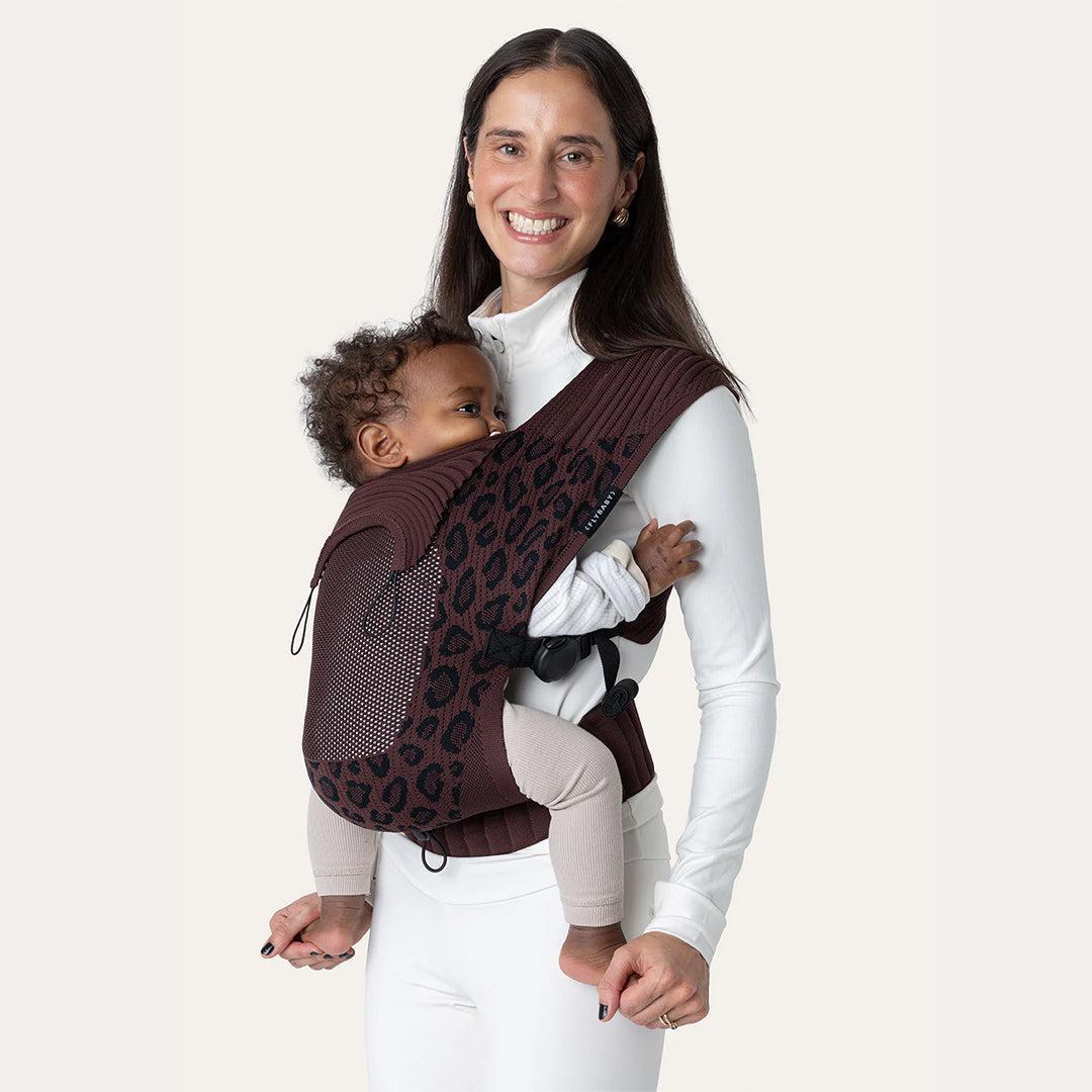 Flybaby Baby Carrier - Dark Leo-Baby Carriers-Dark Leo- | Natural Baby Shower