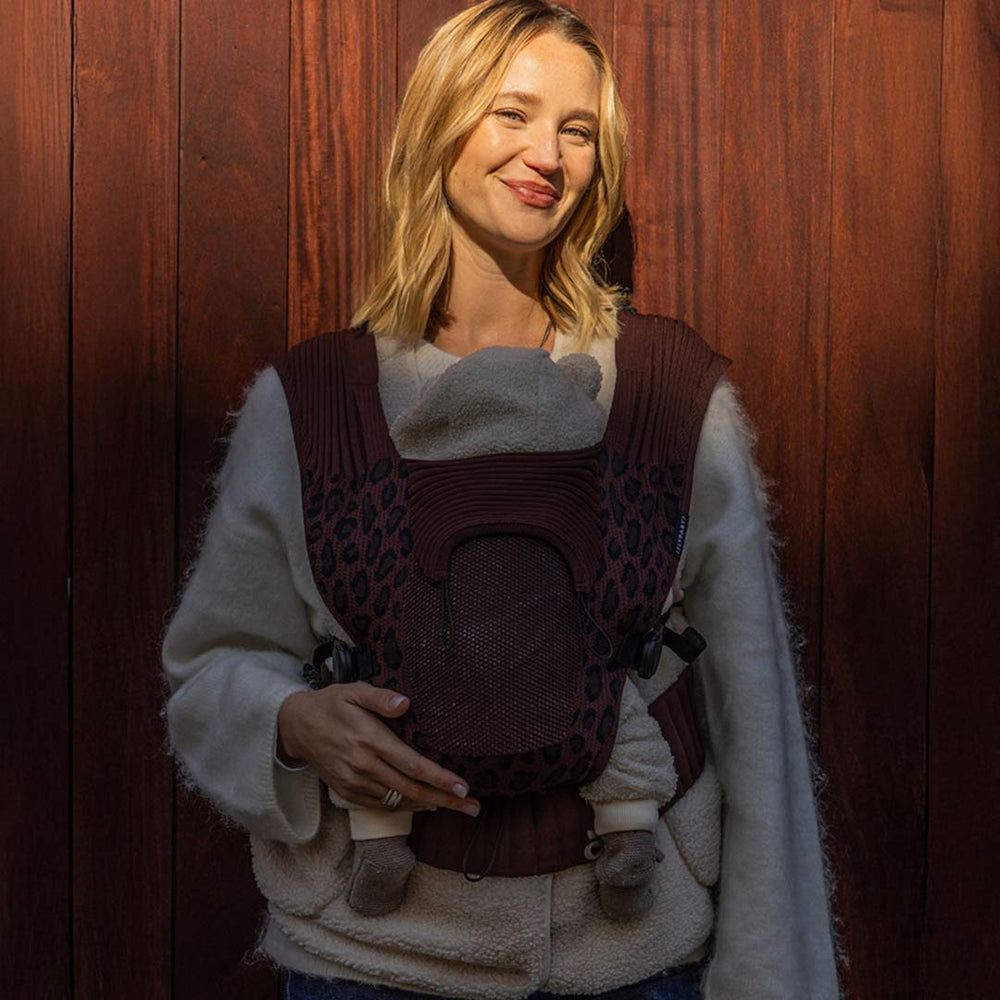 Flybaby Baby Carrier - Dark Leo-Baby Carriers-Dark Leo- | Natural Baby Shower