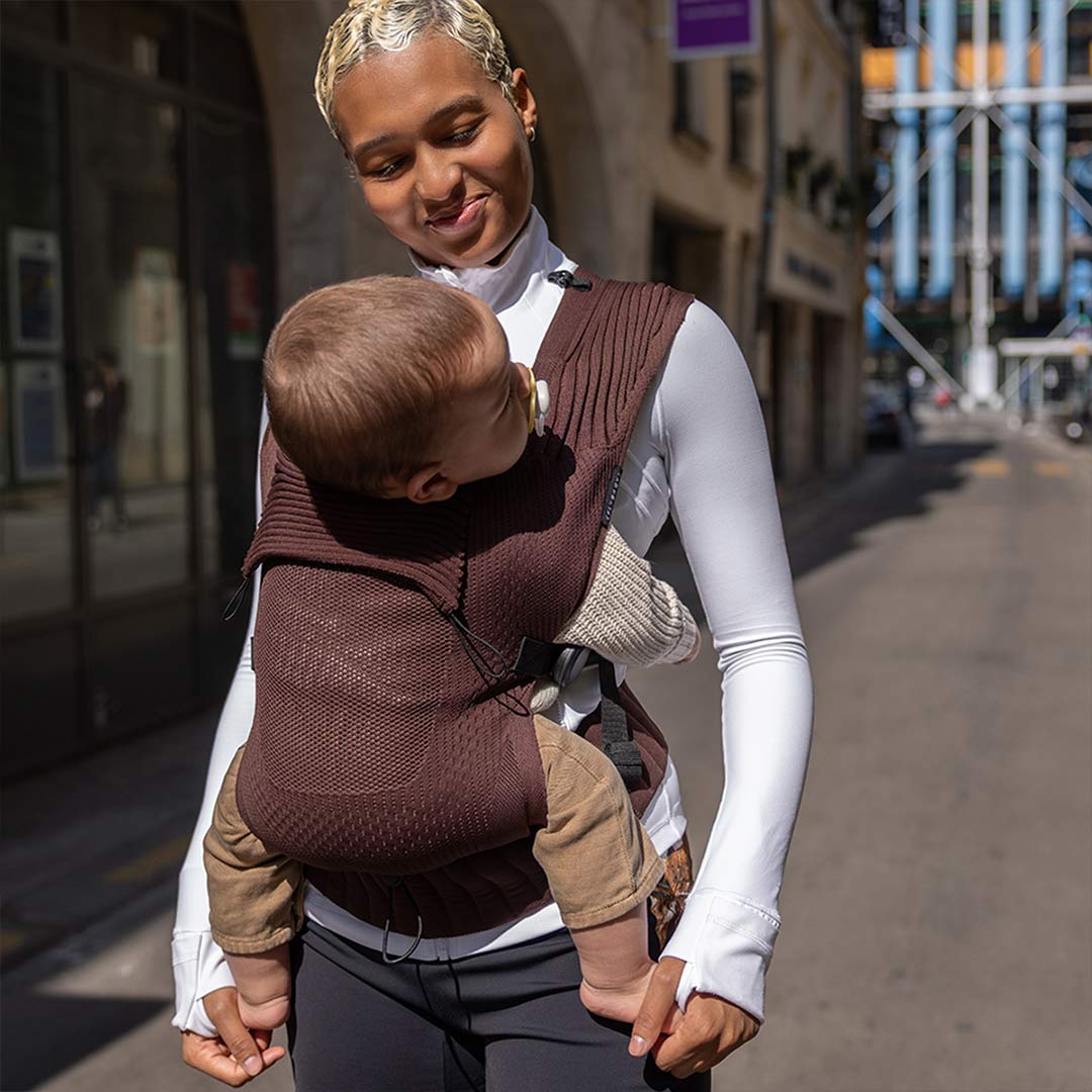 Flybaby Baby Carrier - Mokka-Baby Carriers-Mokka- | Natural Baby Shower