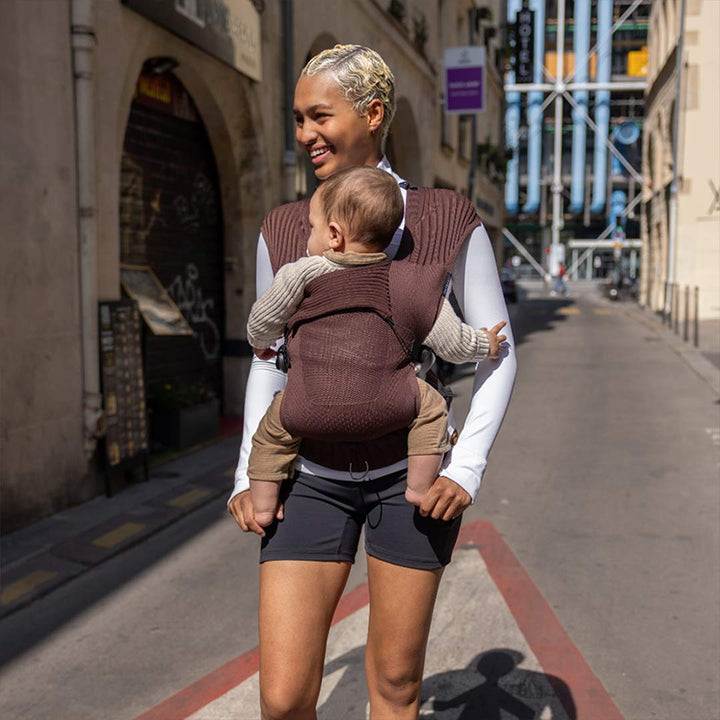 Flybaby Baby Carrier - Mokka-Baby Carriers-Mokka- | Natural Baby Shower