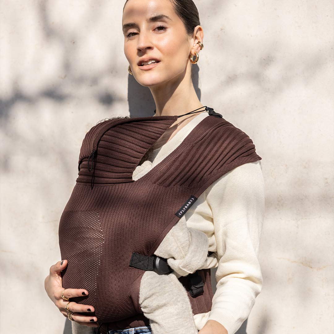 Flybaby Baby Carrier - Mokka-Baby Carriers-Mokka- | Natural Baby Shower