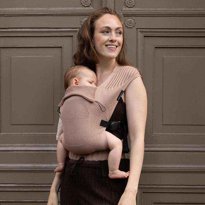 Flybaby Baby Carrier - Cinnamon-Baby Carriers-Cinnamon- | Natural Baby Shower