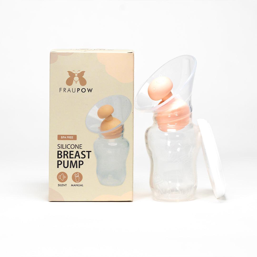 Fraupow Manual Breast Pump Milk Collector