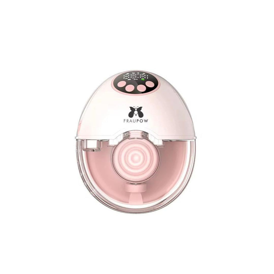 Fraupow Viva Pro Wearable Hands-Free Breast Pump - Pink-Breast Pumps-Pink- | Natural Baby Shower