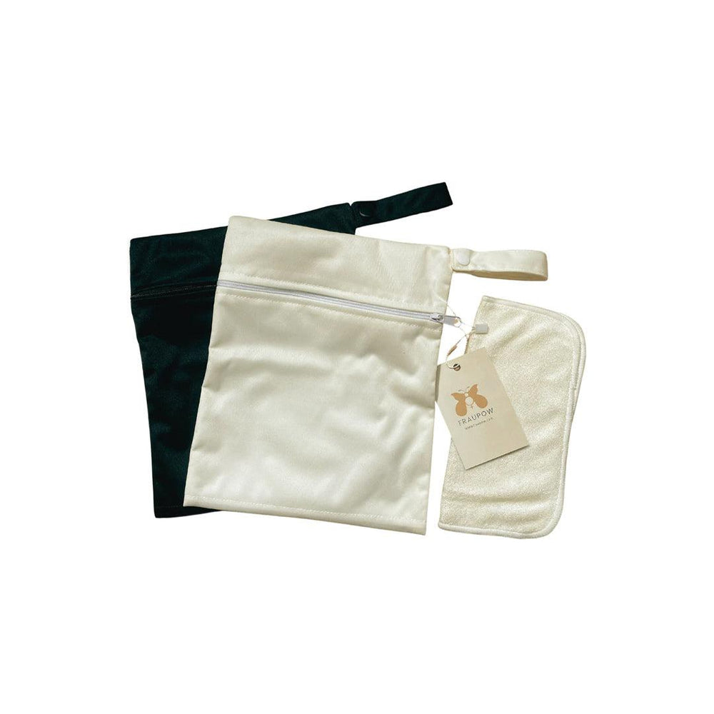 Fraupow Wet Dry Bags-Breast Pump Accessories- | Natural Baby Shower
