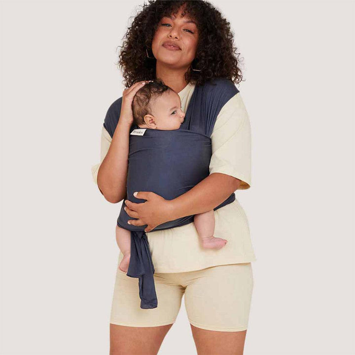 Freerider Co. Baby Wrap Carrier - Charcoal-Baby Carriers- | Natural Baby Shower