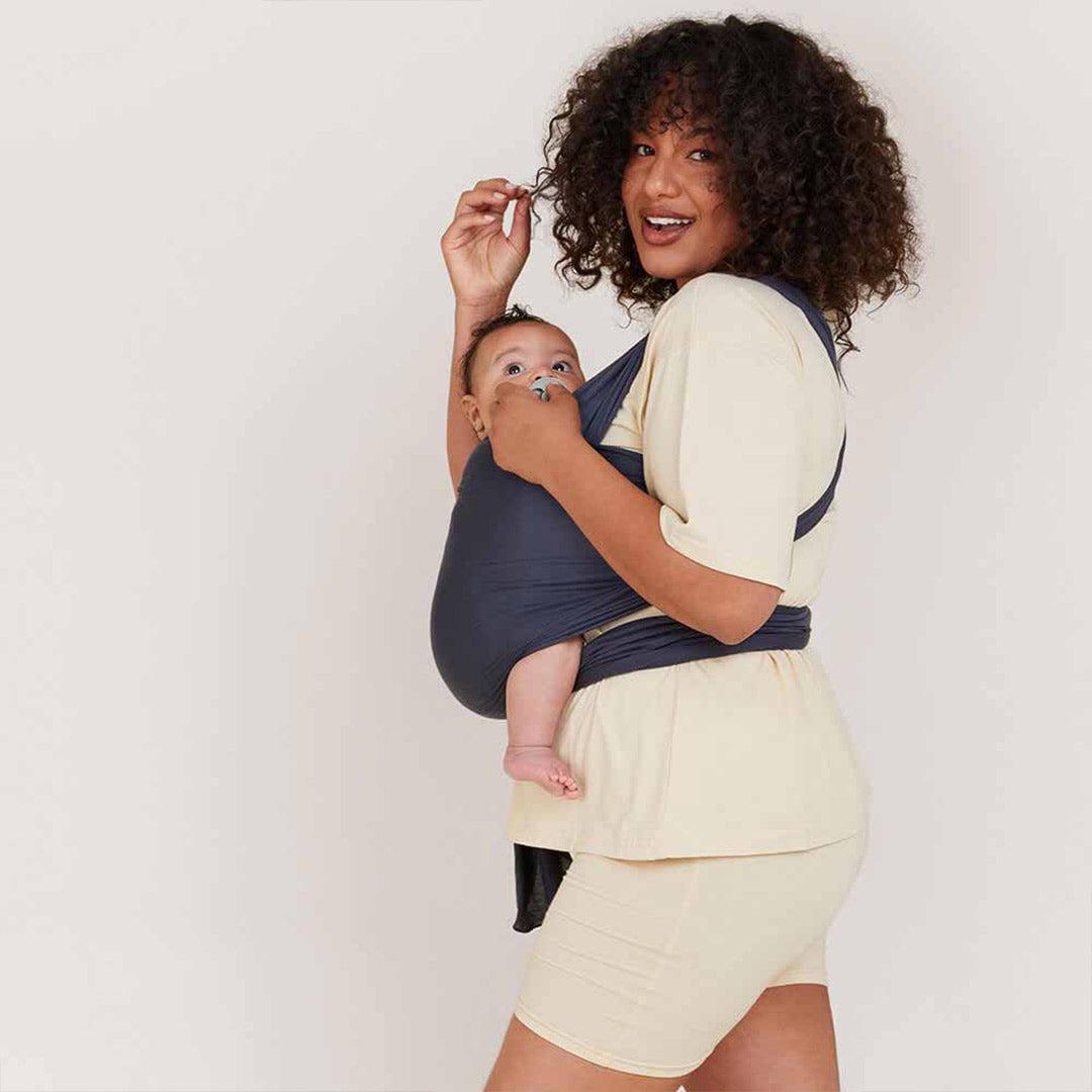 Freerider Co. Baby Wrap Carrier - Charcoal-Baby Carriers- | Natural Baby Shower