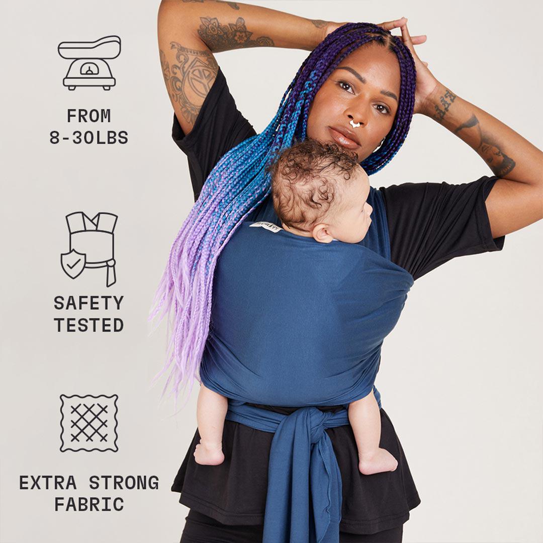 Freerider Baby Wrap Carrier Flax - Main Image