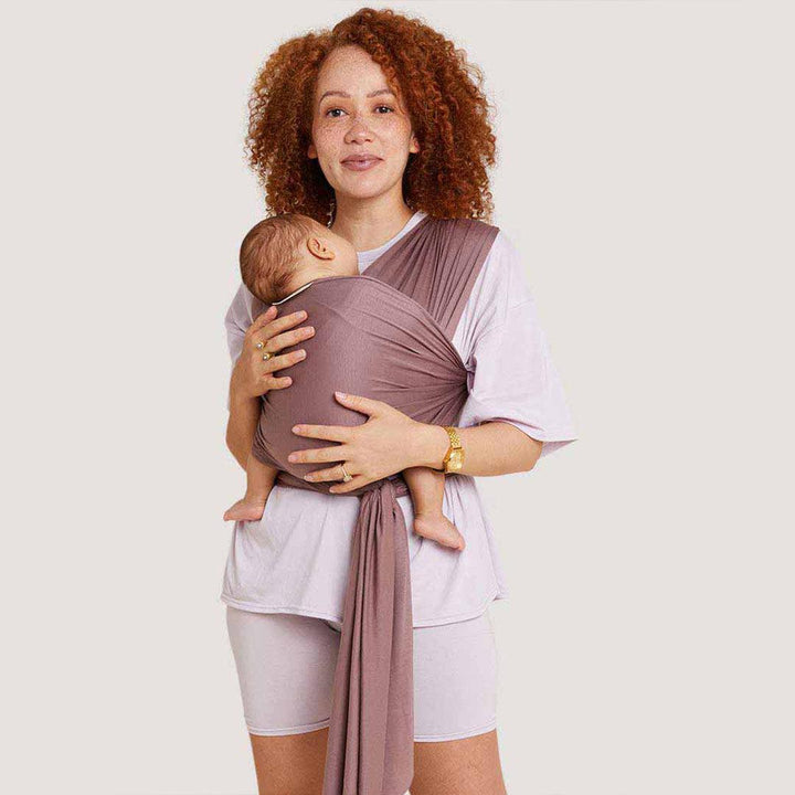 Freerider Co. Baby Wrap Carrier - Mauve-Baby Carriers- | Natural Baby Shower