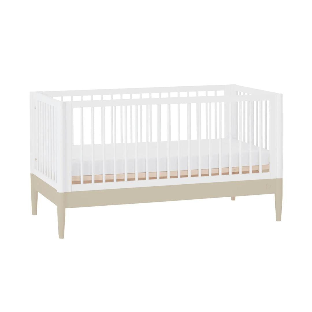 Gaia Baby Eos Cot Bed-Cot Beds-Desert Sage/ White- | Natural Baby Shower