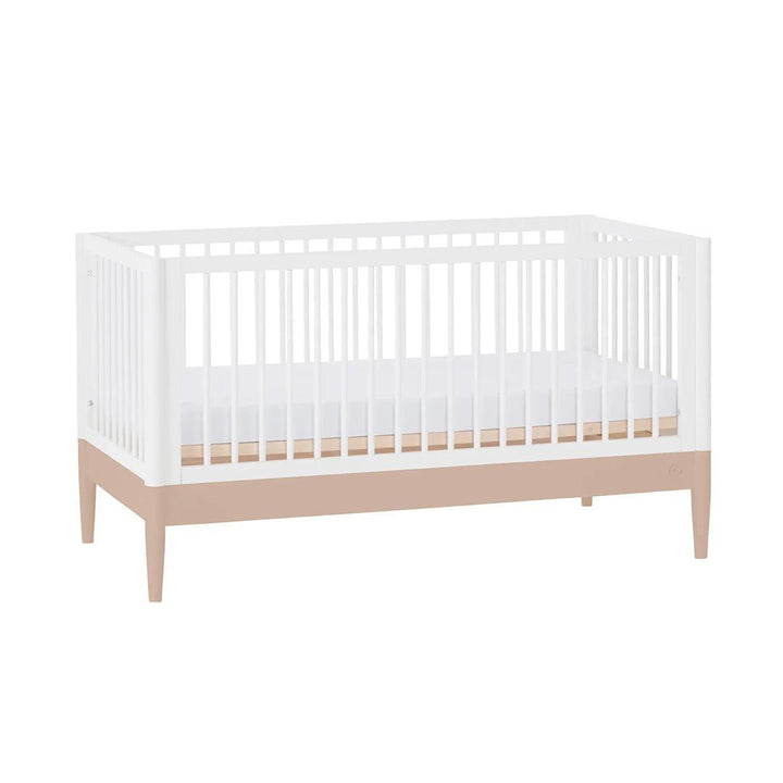 Gaia Baby Eos Cot Bed-Cot Beds-Powder Blush/White- | Natural Baby Shower