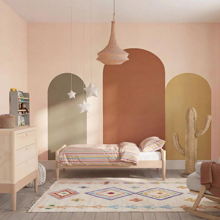 Gaia Baby Eos Cot Bed-Cot Beds-Desert Sage/Natural Ash- | Natural Baby Shower