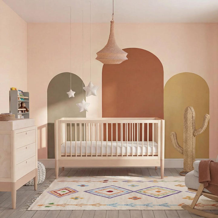 Gaia Baby Eos Cot Bed-Cot Beds-Desert Sage/Natural Ash- | Natural Baby Shower