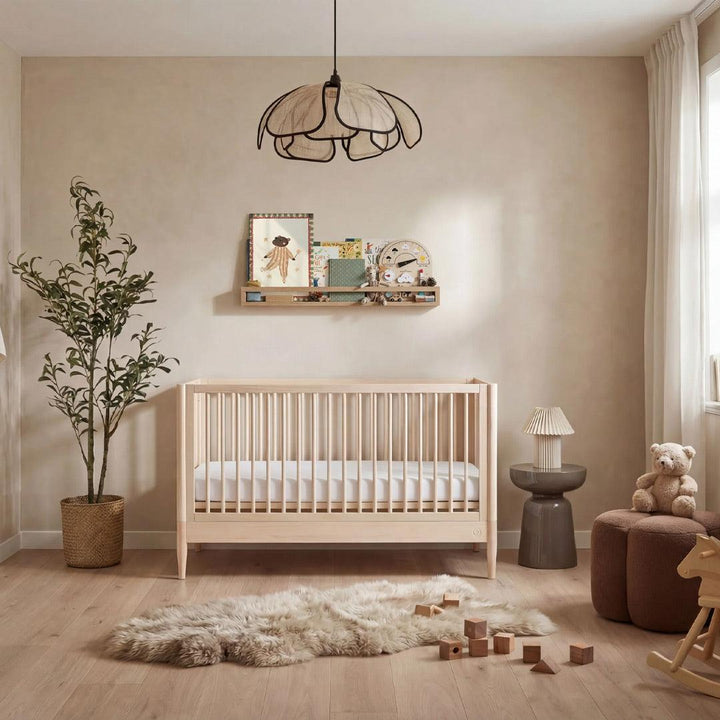Gaia Baby Eos Cot Bed-Cot Beds-Desert Sage/Natural Ash- | Natural Baby Shower