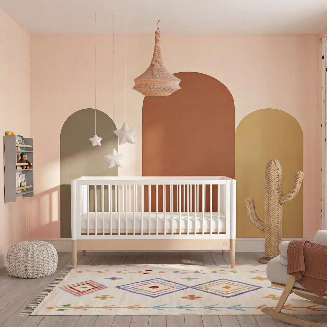 Gaia Baby Eos Cot Bed-Cot Beds-Desert Sage/Natural Ash- | Natural Baby Shower
