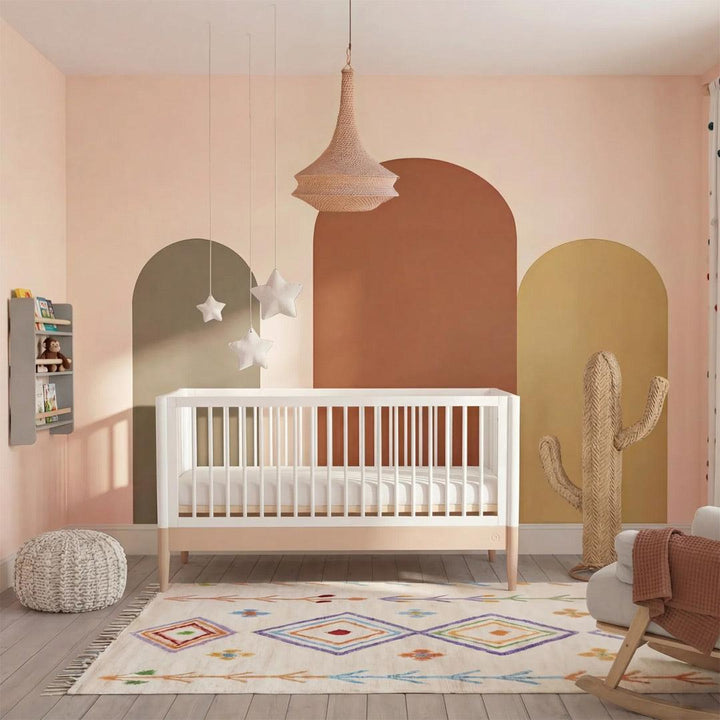 Gaia Baby Eos Cot Bed-Cot Beds-Desert Sage/Natural Ash- | Natural Baby Shower
