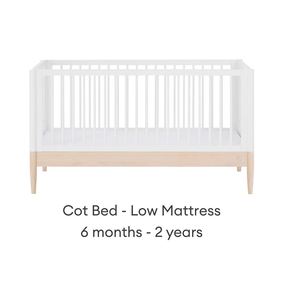 Gaia Baby Eos Cot Bed-Cot Beds-Desert Sage/Natural Ash- | Natural Baby Shower