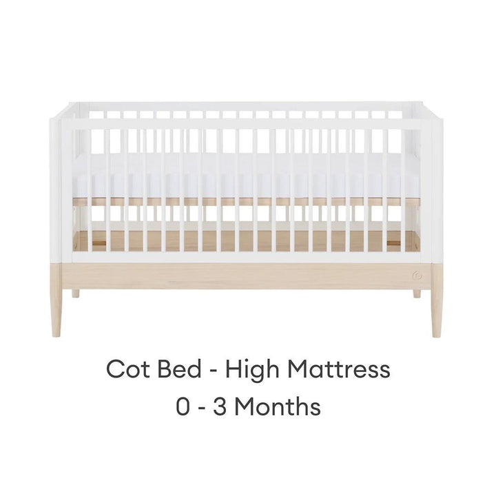 Gaia Baby Eos Cot Bed-Cot Beds-Desert Sage/Natural Ash- | Natural Baby Shower