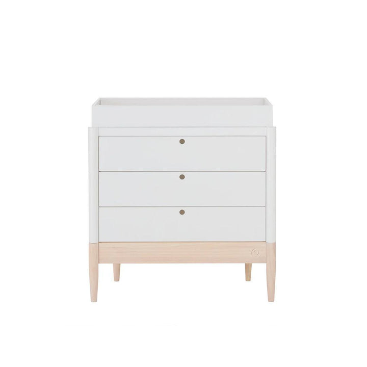 Gaia Baby Eos Dresser-Changing Units-Natural Ash/ White- | Natural Baby Shower