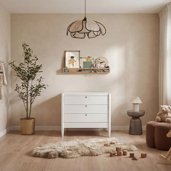 Gaia Baby Eos Dresser-Changing Units-Desert Sage/Natural Ash- | Natural Baby Shower