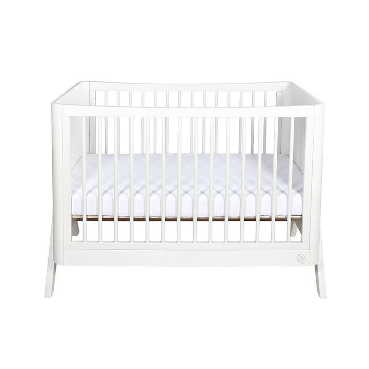 Gaia Baby Hera Cot Bed 'Studio Edit' - White-Cot Beds-White-Without Mattress | Natural Baby Shower