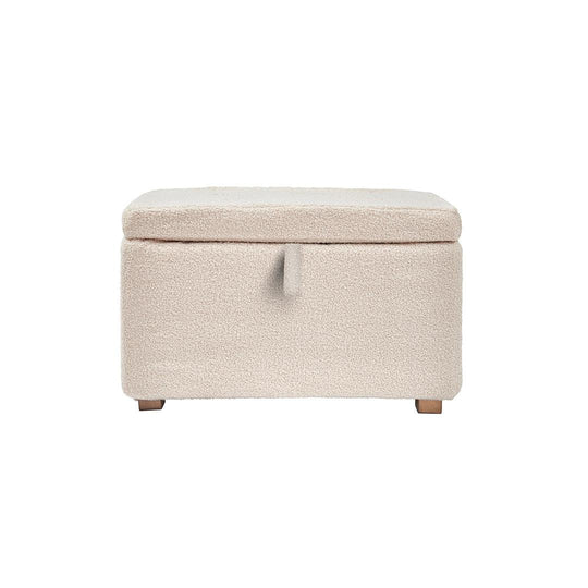 Gaia Baby Serena Footstool - Biscuit - Oak/Walnut-Footstools-Biscuit- | Natural Baby Shower