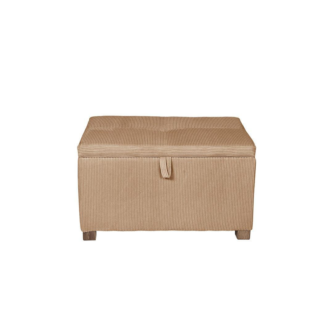 Gaia Baby Gaia Serena Footstool - Caramel Corduroy-Footstools-Caramel Corduroy- | Natural Baby Shower