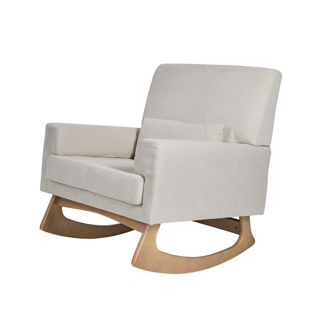 Gaia Baby Serena Rocking Feeding chair - Ecru Corduroy-Feeding Chairs-Ecru Corduroy- | Natural Baby Shower