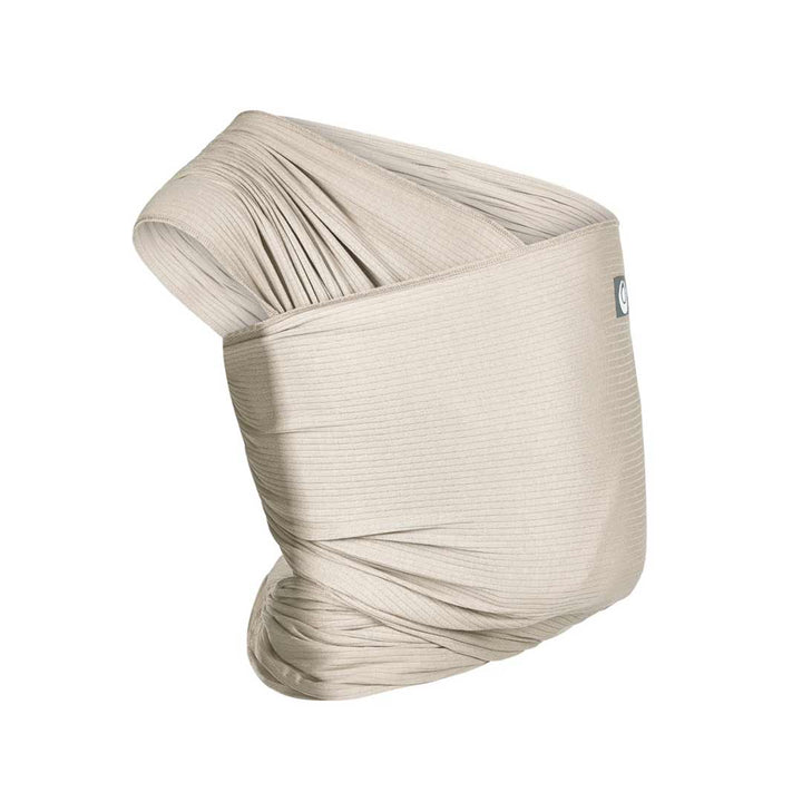 Gaia Stretchy Baby Wrap Carrier - Organic Cotton - Ecru-Baby Carriers- | Natural Baby Shower