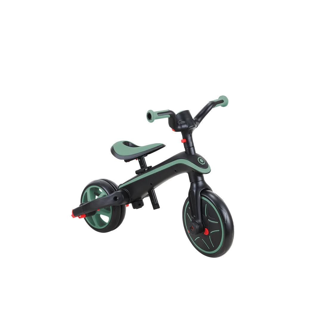 Globber Explorer Trike Foldable 4 in 1 - Olive-Bikes- | Natural Baby Shower