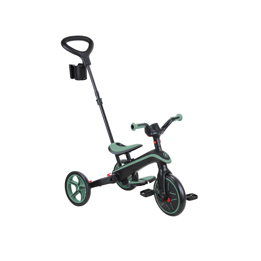 Globber Explorer Trike Foldable 4 in 1 - Olive-Bikes- | Natural Baby Shower