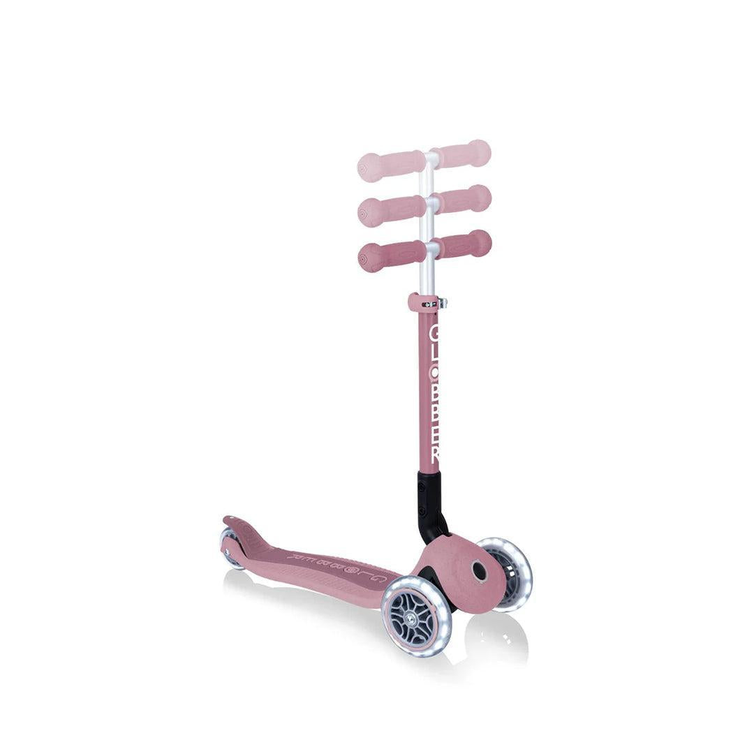 Globber Junior Foldable Lights Eco - Berry-Scooters-Berry- | Natural Baby Shower