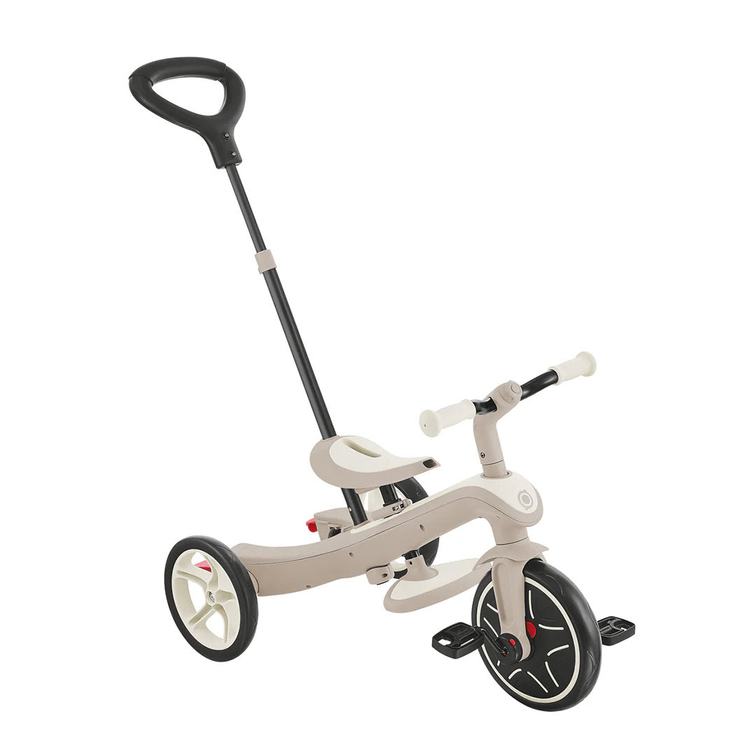 Globber Explorer Eco Trike 4 in 1 Scooter - Coconut-Scooters-Coconut- | Natural Baby Shower