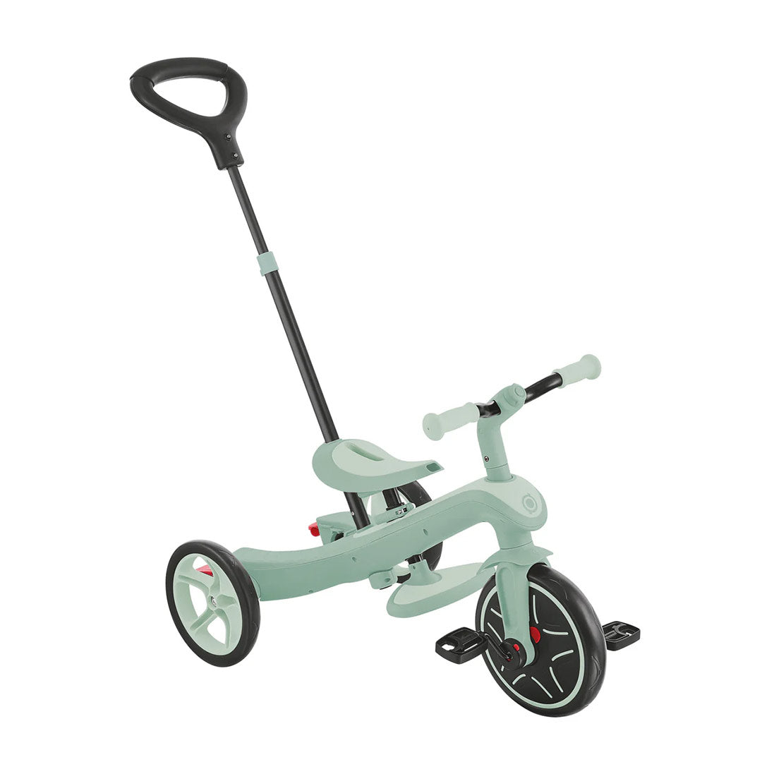 Globber Explorer Eco Trike 4 in 1 Scooter - Pistachio-Scooters-Pistachio- | Natural Baby Shower