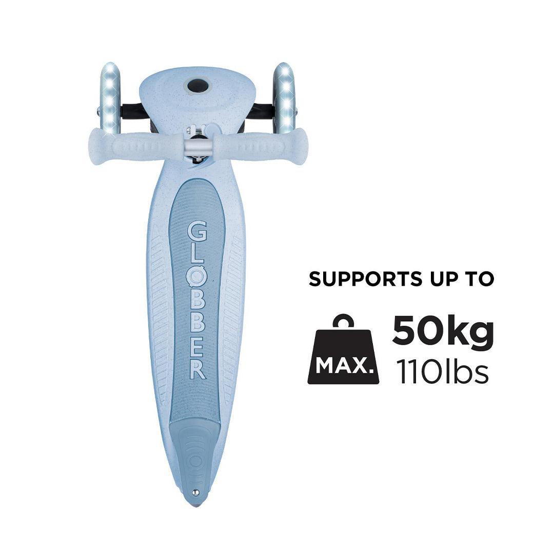 Globber Junior Foldable Lights Eco – Blueberry-Scooters-Blueberry- | Natural Baby Shower