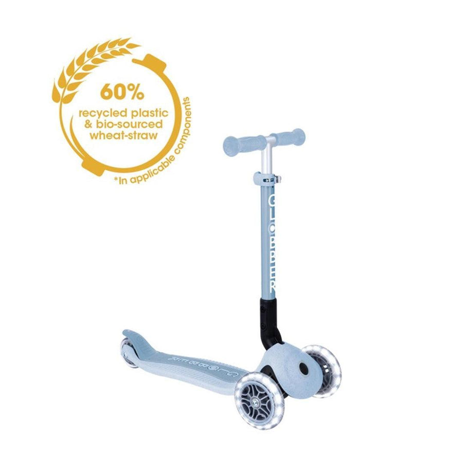 Globber Junior Go Up Ecological Foldable Scooter - Blueberry-Scooters-Blueberry- | Natural Baby Shower