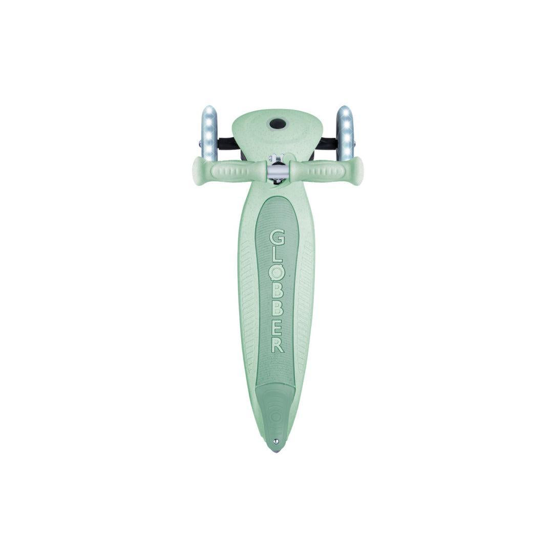 Globber Junior Go Up Ecological Foldable Scooter - Pistachio-Scooters-Pistachio- | Natural Baby Shower