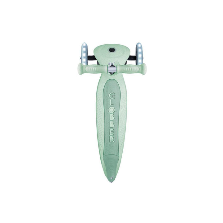 Globber Junior Go Up Ecological Foldable Scooter - Pistachio-Scooters-Pistachio- | Natural Baby Shower