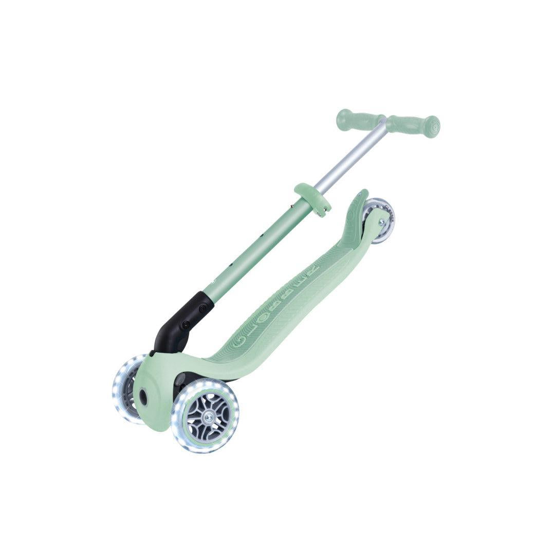 Globber Junior Go Up Ecological Foldable Scooter - Pistachio-Scooters-Pistachio- | Natural Baby Shower